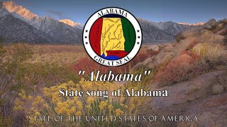 USA State Song Alabama  Alabama [upl. by Rogergcam437]