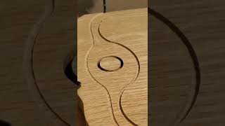 Foxalien40x40xe cnc router makes Oak cutting board in couple steps Candle Carbide Create [upl. by Kassel449]