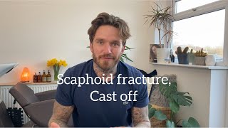 Scaphoid fracture recovery  4 weeks after surgery [upl. by Uuge]