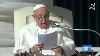 Papa Francesco Udienza Generale del 30 ottobre 2024 [upl. by Zzabahs]