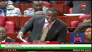 Ndindi Nyoro If the Finance Bill does not pass every constituency will be cut Ksh50m from CDF [upl. by Jenine]