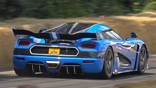 1360HP Koenigsegg Agera RSN Lovely Exhaust Sounds  Goodwood Festival of Speed [upl. by Jorry189]