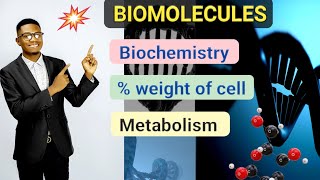 BIOMOLECULESBiochemistryThe Science Logics [upl. by Reyam]