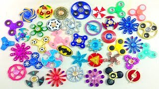 40 Super Cool Fidget Spinners Huge Fidget Spinner Collection Coolest Fidget Spinner Collection [upl. by Ahsian75]