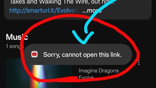 Sorry cant open this link problem solved 💯 2024InstagramFacebook link not opening in appM5Tech [upl. by Chenee]