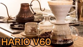 HARIO ハリオ V60 コーヒードリッパーampサーバー with 丸山珈琲 [upl. by Yentruocal785]