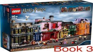 Diagon Alley Lego 75978 Book 3 [upl. by Naujek235]