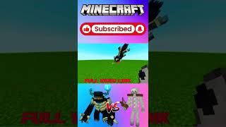 Mutant Skeleton Vs Velociraptor Warden anshtorgamerz minecraft mobbattle shorts [upl. by Omland]