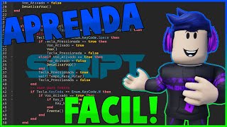 AULA COMPLETA de SCRIPT COMO FAZER SCRIPT e SISTEMAS no ROBLOX STUDIO do ZERO [upl. by Ovatsug425]