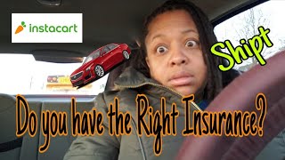 Instacart Are you covered by insurance w Instacart or Shipt payattention staywoke [upl. by Elyr]