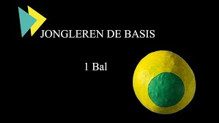 Jongleren oefenen met 1 bal [upl. by Nesyrb]