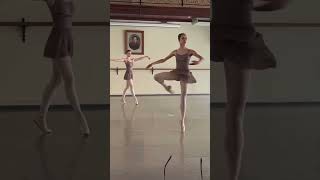 Vaganova graduate exam  32 fouettés 😱 ballerina ballet vaganova fouettes fyp viralvideo [upl. by Ennaeus284]