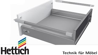 InnoTech Atira Schubkastensystem Bau Montage und Verstellung von Schubkasten und Frontauszug [upl. by Fugere]