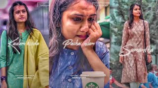 Vidikindra pozhuthu song❣femaleversion❣whatsapp status❣girls sad status❣trending❣sad❣alone❣yuvan❣new [upl. by Shepperd832]