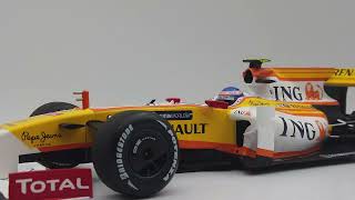 Renault R29 2009 Romain Grosjean Minichamps 118 [upl. by Emmalynn]