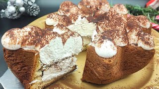 stea de pandoro umplută cu tiramisù [upl. by Sumetra]