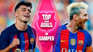 🔥⚽ TOP GOALS IN GAMPER TROPHY  FC Barcelona 🔵🔴 [upl. by Grearson]