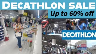 Decathlon Sale upto 60 off  Discount on Decathlon sportswear [upl. by Adniralc]