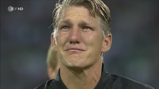 Bastian Schweinsteiger LAST MATCH for Germany vs Finland Home HD 720p 31082016 by 1900FCBFreak [upl. by Grof286]