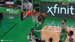 Jaylen Brown Highlights vs New York Knicks 32 pts 10 reb 3 ast [upl. by Casilde]