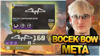 MANDE Shows why BOCEK BOW is BEST for Apex LEGENDS SEASON 11  MANDE is Destroy Lobbies [upl. by Hardman209]