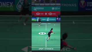 badminton defence shot from he 😱 [upl. by Vern]