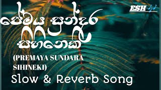 Premaya sundhara sihineki ප්‍රේමය සුන්දර සිහිනෙකි Slow amp Reverb Sinhala song [upl. by Hgielah]