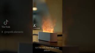 Get cozy with these firepit aroma diffusers Aromatherapy Aroma Diffuser mister relax cozy [upl. by Pyotr]