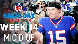 NFL Week 14 Micd Up quotcraziest play Ive ever seen in my entire lifequot  Game Day All Access [upl. by Gerhardt4]