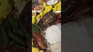 aiiburo bhat thali last rice of bachelorhoodritual bengalimarriage aiburobhat hindushadi 1 [upl. by Labaw]