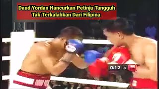 Makin Ganas‼️ Hantaman Keras Daud Yordan Buat Lawannya Tak Berdaya [upl. by Halian]