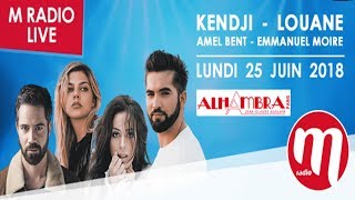 KENDJI GIRAC EN CONCERT PRIVE AVEC M RADIO LE 25 JUIN A LALHAMBRA A PARIS [upl. by Cordeelia902]