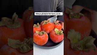 Hurmalı puding 🤤 TARİF YORUMDA 👋 youtube shortvideo food tarif yemektarifleri dessert [upl. by Barlow]