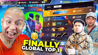 Finally Global Top 1 in Badges 😱 Once Again S02 Hiphop Return  Tonde Gamer [upl. by Leirrad]