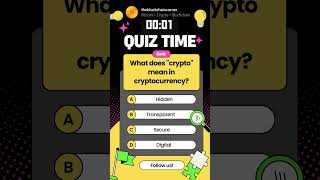 What does quotcryptoquot mean in cryptocurrency  The Blockchain Corner [upl. by Mikal120]