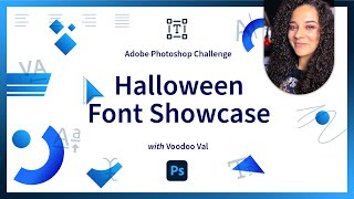 Halloween Font Showcase  Photoshop Photo Editing Challenge [upl. by Bear965]