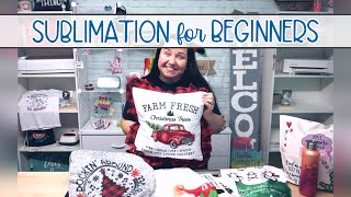 Introduction to Sublimation for Beginners 2023 [upl. by Rodd]