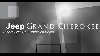 Jeep QuadraLift® Adaptive Air Suspension Demonstration [upl. by Groos]