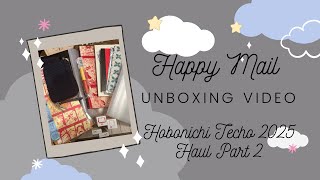 UNBOXING  Planners and Notebooks  Hobonichi Techo 2025 Haul Part 2 [upl. by Icul899]