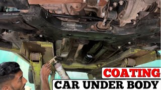 Car Underbody Coating  AntiRust Rubber Coating on Hyundai i20 [upl. by Gennie135]