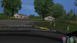 RBR VRC 2020  Azores Rallye  SS14  Subaru Impreza 555  Onboard [upl. by Ennaitsirk]