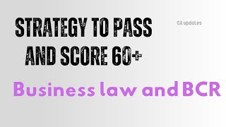 🚀Strategy to PASS in BUSINESS LAW detailed in Tamil I CA foundation paper 2 tips to pass [upl. by Lidstone]