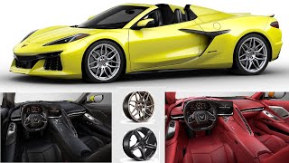 2024 Corvette Z06 Different trimsOptions Colors Wheels ETC [upl. by Muller707]