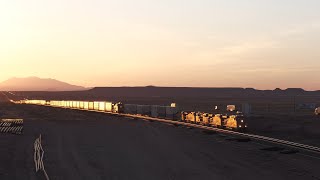 Dalies NM to Winslow AZ  Gallup Sub in 4k  April 2024  3 Meets oil grain manfiests [upl. by Yorle108]