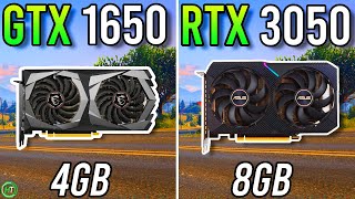 GTX 1650 vs RTX 3050  Big Upgrade [upl. by Ateloj]