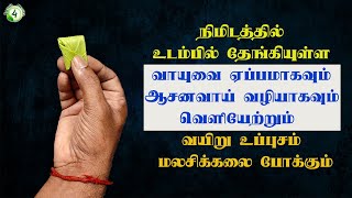 நிமிடத்தில் வாயுத்தொல்லை வயிறு உப்புசம் மலசிக்கலை போக்கும் வீட்டுவைத்தியம் Gastric home remedy [upl. by Oulman]