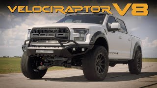 Supercharged V8Swapped Raptor  VelociRaptor V8 by Hennessey Performance [upl. by Adnauqaj]