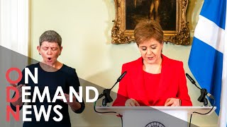 Nicola Sturgeon Resigns as Scotlands First Minister [upl. by Melborn789]