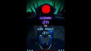 Transformers Prime  Ultra Magnus TFP vs Shockwave TFP [upl. by Ajani]