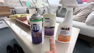 How to clean your boats Isinglass Best Products [upl. by Viddah648]